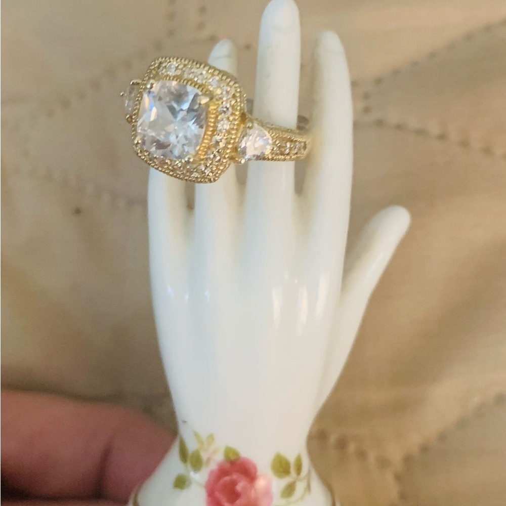 CZ engagement ring